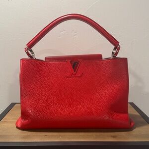 Louis Vuitton Vibrant Red Shoulder Bag